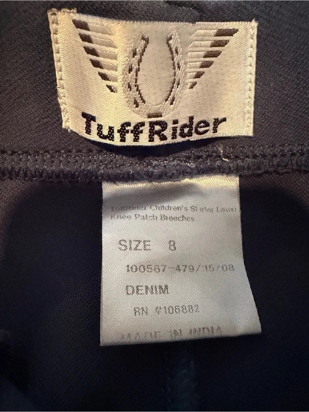 2 Pair Horse Riding Pants Breeches TuffRider Saxon